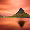 Kirkjufell on Fire Photograph by Peter Boehringer Kirkjufell on Fire Photograph by Peter Boehringer