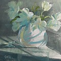 Kitchen Tulips Painting by Sheila Romard Kitchen Tulips Painting by Sheila Romard