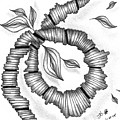 Knot Today, Please Drawing by Jan Steinle Knot Today, Please Drawing by Jan Steinle