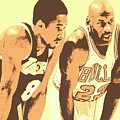 Kobe and Michael by Jack Bunds Kobe and Michael by Jack Bunds