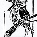 Kookaburra Painting by Tiffany DiGiacomo Kookaburra Painting by Tiffany DiGiacomo