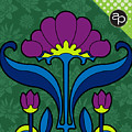 Krewe des Fleurs Digital Art by Art of the Parade Society Krewe des Fleurs Digital Art by Art of the Parade Society
