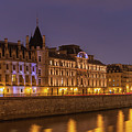 La Conciergerie at Dusk, Paris Photograph by Adrian Hendroff