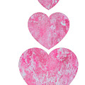 Lace Hearts in the Clouds Mixed Media by Moira Law Lace Hearts in the Clouds Mixed Media by Moira Law