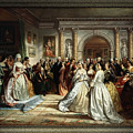 Lady Washington's Reception Day by Daniel Huntington Old Masters Fine Art Reproduction Painting by Rolando Burbon Lady Washington's Reception Day by Daniel Huntington Old Masters Fine Art Reproduction Painting by Rolando Burbon