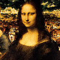 Lady with an Ermine, Mona Lisa, and La Belle Ferronniere - digital recreation Digital Art by Nicko Prints Lady with an Ermine, Mona Lisa, and La Belle Ferronniere - digital recreation Digital Art by Nicko Prints