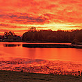 Lake Bentonville Stunning Sunrise Panorama Photograph by Gregory Ballos