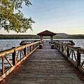 Lake Dardanelle Pier by Cricket Hackmann