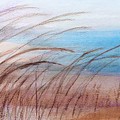 Lake Grass Painting by Deb Stroh-Larson Lake Grass Painting by Deb Stroh-Larson