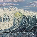 Lake Michigan Wave by Lisa White