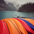 Lake Moraine vertical  by Jonathan Nguyen
