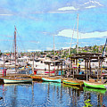 Lake Union Marina Digital Art by SnapHappy Photos Lake Union Marina Digital Art by SnapHappy Photos