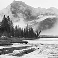Lamar Valley Black and White by Matt Hammerstein
