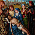 Lamentation With Saint John The Baptist And Saint Catherine Of Alexandria, 1501 by Master of the Legend of Saint Lucy Lamentation With Saint John The Baptist And Saint Catherine Of Alexandria, 1501 by Master of the Legend of Saint Lucy