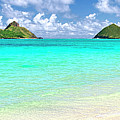 Lanikai Beach Paradise 3 to 1 Aspect Ratio Photograph by Aloha Art