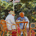 Last Drink Before Flight Home Painting by David Gilmore Last Drink Before Flight Home Painting by David Gilmore