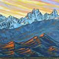 Last light on the Dunes Painting by Aaron Spong Last light on the Dunes Painting by Aaron Spong