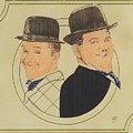 Laurel And Hardy Drawing by Sean Connolly Laurel And Hardy Drawing by Sean Connolly