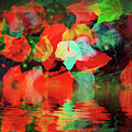 Leaf Glow a Painting by Jeanette French Leaf Glow a Painting by Jeanette French