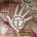 Leave Your Imprint - Hand Path 1 by Bill Ressl