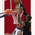 Lebron James Cleveland Cavaliers Oil Art Mixed Media by Joe Hamilton Lebron James Cleveland Cavaliers Oil Art Mixed Media by Joe Hamilton