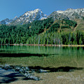 Leigh Lake Grand Tetons National Park Wyoming Photograph by Dave Welling Leigh Lake Grand Tetons National Park Wyoming Photograph by Dave Welling
