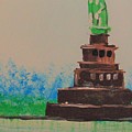 Liberty Painting by Saundra Johnson Liberty Painting by Saundra Johnson