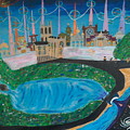 Life and Death recycle Painting by David Westwood Life and Death recycle Painting by David Westwood
