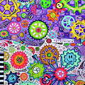 LIFE GOES ROUND AND ROUND Geartopia Art Whimsical Gears Fine Art for Kids Nursery Childrens Room by Megan Aroon