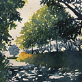 Light and Darks on Turkey Lane Painting by Glenn Marshall Light and Darks on Turkey Lane Painting by Glenn Marshall