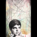 Lil' Liza - In Black Painting by Tiffany DiGiacomo Lil' Liza - In Black Painting by Tiffany DiGiacomo