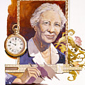 Lillian Gilbreth Painting by John Swatsley Lillian Gilbreth Painting by John Swatsley