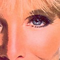 Linda Evans 3 DETAIL . Culver City, CA 1989 Photograph by Gary Bernstein