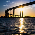 Liquid Sun Drops Under the Bridge Photograph by David Levin Liquid Sun Drops Under the Bridge Photograph by David Levin