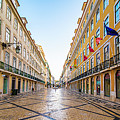 Lisbon Street on Sunday Photograph by William Dougherty Lisbon Street on Sunday Photograph by William Dougherty