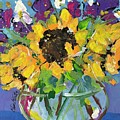 Little bowl of Sunshine Painting by Elaine Elliott Little bowl of Sunshine Painting by Elaine Elliott