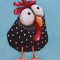 Little Chicken Painting by Lucia Stewart Little Chicken Painting by Lucia Stewart