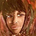 Little Woman Painting by Angie ONeal Little Woman Painting by Angie ONeal