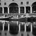 LIVERPOOL. Albert Dock Moored Boats B. Photograph by Lachlan Main LIVERPOOL. Albert Dock Moored Boats B. Photograph by Lachlan Main