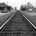 Lomira Train Station Photograph by Todd Zabel Lomira Train Station Photograph by Todd Zabel