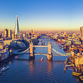 London and the Tower Bridge Photograph by Heyengel