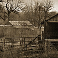 Abandoned Farm In Sepia Digital Art by Kirt Tisdale Abandoned Farm In Sepia Digital Art by Kirt Tisdale