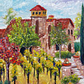 Lorimar in Autumn Painting by Roxy Rich Lorimar in Autumn Painting by Roxy Rich