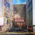 Los Angeles Painting by Try Cheatham Los Angeles Painting by Try Cheatham