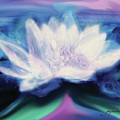 Lotus Digital Art by Jacqueline Shuler Lotus Digital Art by Jacqueline Shuler