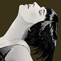 Louise Brooks in Berlin - Ochre Umber Digital Art by Louise Brooks Louise Brooks in Berlin - Ochre Umber Digital Art by Louise Brooks