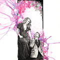 Love and Raige Painting by Tiffany DiGiacomo Love and Raige Painting by Tiffany DiGiacomo