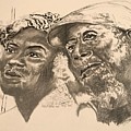 Love Drawing by Angie ONeal Love Drawing by Angie ONeal