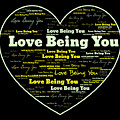 Love Being You Digital Art by Demetrai Johnson Love Being You Digital Art by Demetrai Johnson