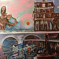Love In The Time Of Plague Painting by Amzie Adams Love In The Time Of Plague Painting by Amzie Adams